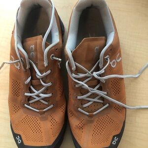 On Running Men's Orange Athletic Shoes